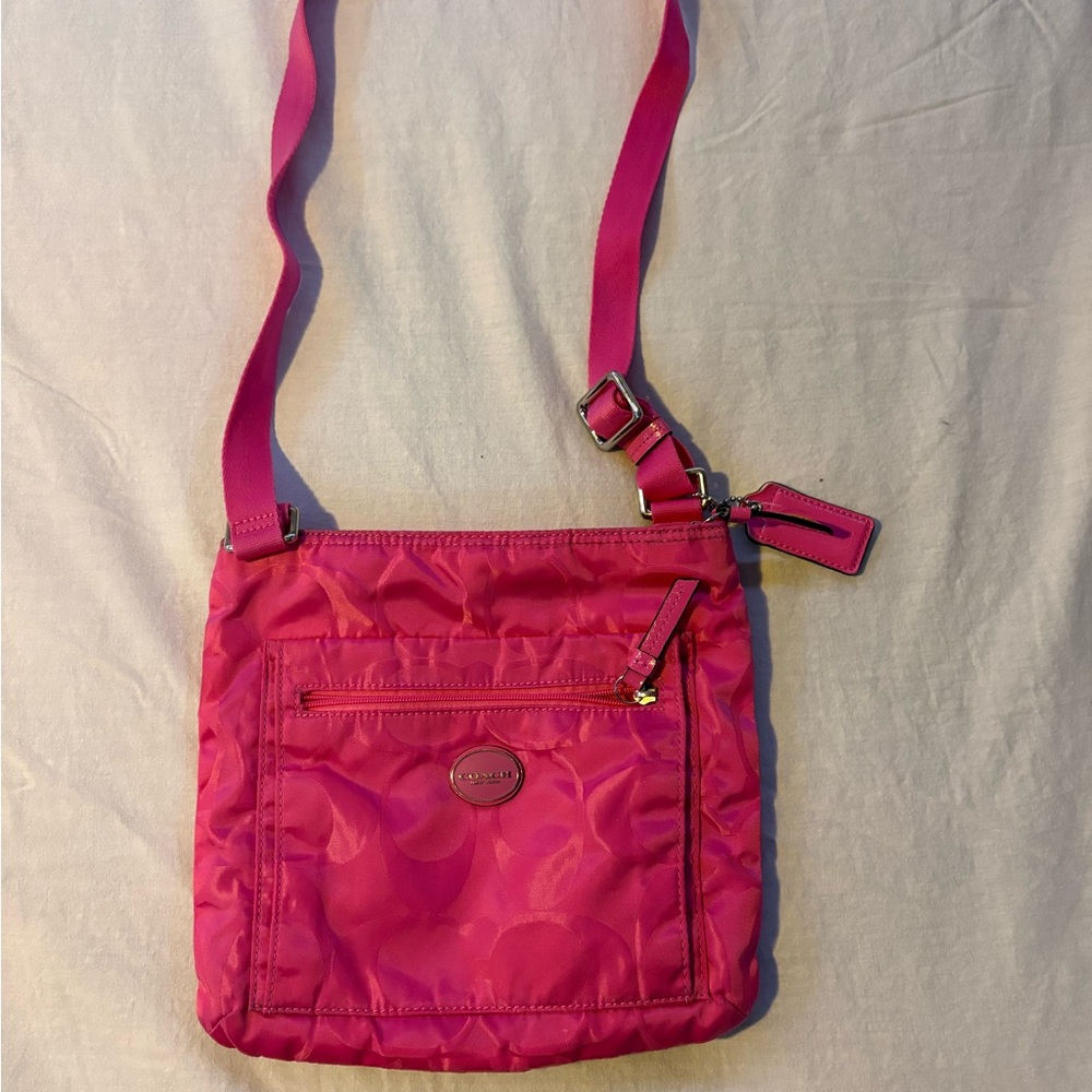 COACH Pink Crossbody Bag